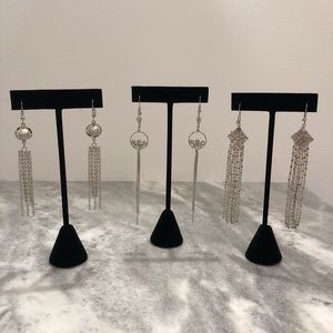 3 Pairs Of Brand New Earrings
